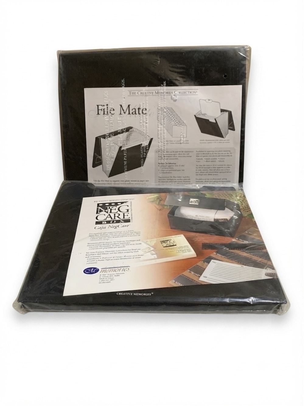 Creative Memories Photo Storage File Mate & Neg Care Box Bundle NIP
